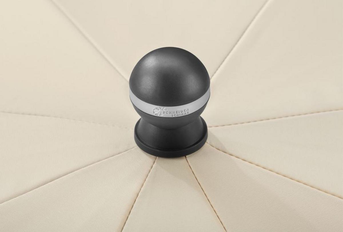 Sonnenschirm Locarno ca.150x220x150cm Anthrazit - Anthrazit/Silberfarben, Basics, Textil/Metall (150/220/150cm) - Schneider