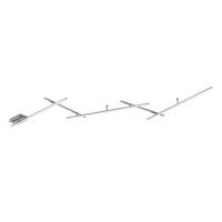 LAMPA SUFITOWA LED X62035107 INDIRA *SBN* - biały/kolor niklowy, Trend, tworzywo sztuczne/metal (245/50/6,5cm) - Novel