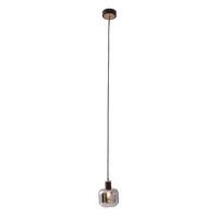 LAMPA ZWIESZANA FUMOSO - kolor naturalny/czarny, Design, metal/szkło (13/120cm) - Näve
