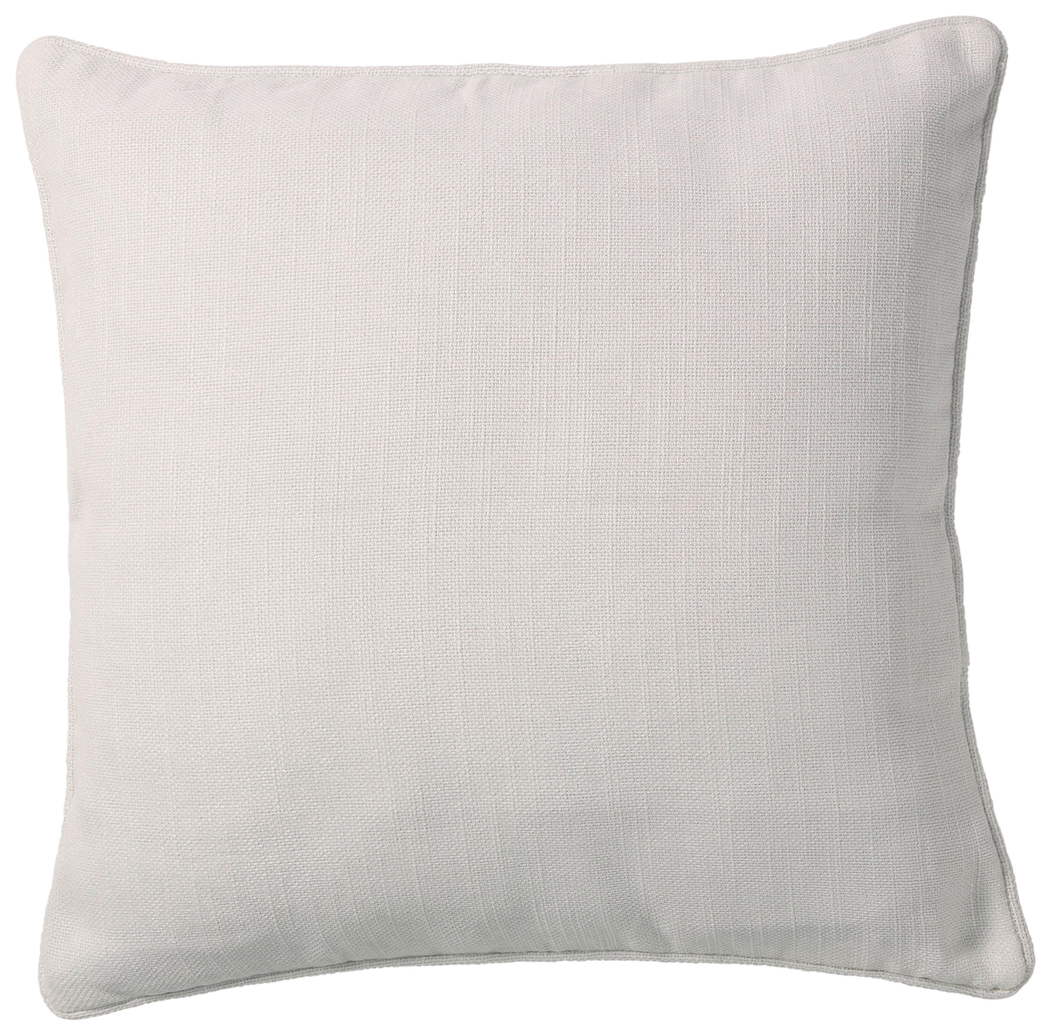 housse de coussin Mary in Weiss ca. 48x48cm - blanc, Modern, textile (48/48cm) - Mary's