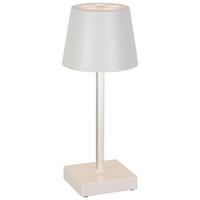 LED-Dekoleuchte Gopi max. 1,5 Watt - Weiss, Romantik / Landhaus, Kunststoff/Metall (10,5/26cm) - Modern Living