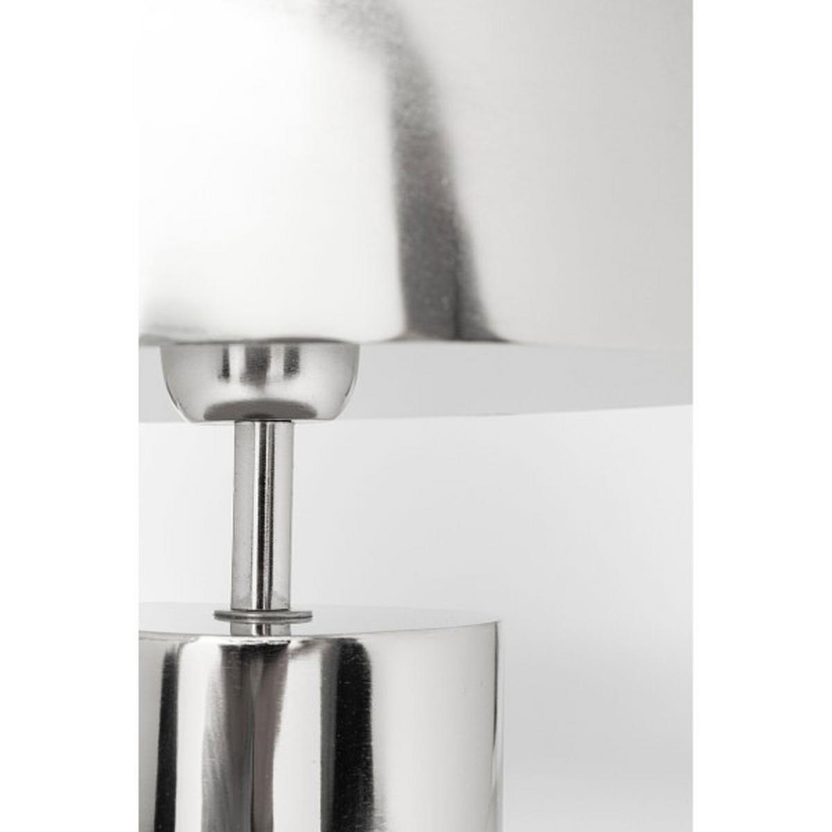LAMPA STOŁOWA LOUNGY KARE DESIGN - kolor chromowy, Design, metal (25/38/25cm) - Kare-Design