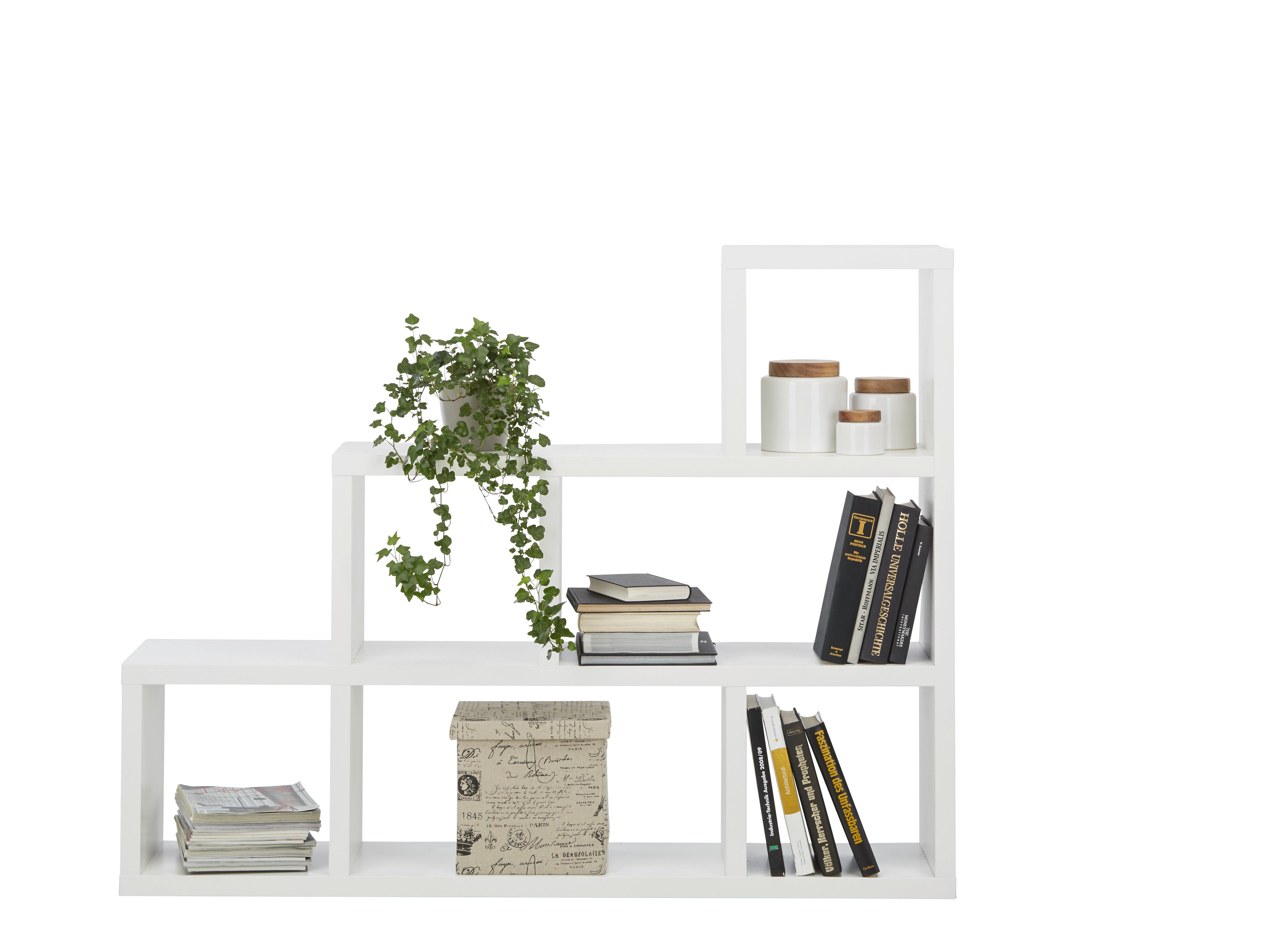 Raumteiler in Weiss - Weiss, Modern, Holzwerkstoff (155/117/35cm) - Modern Living