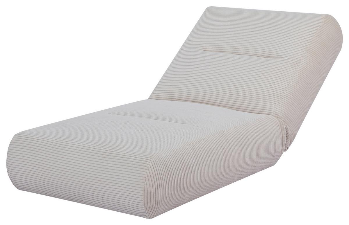Fotelj Luna, Bež, Funkcija Ležišča - bež, Design, tekstil (81/88/160cm) - Livetastic