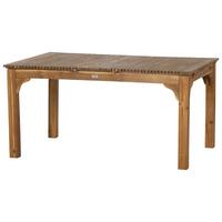 Gartentisch ausziehbar Echtholz L: 150-200 cm - Akaziefarben, KONVENTIONELL, Holz (150/100/74cm) - Siena Garden