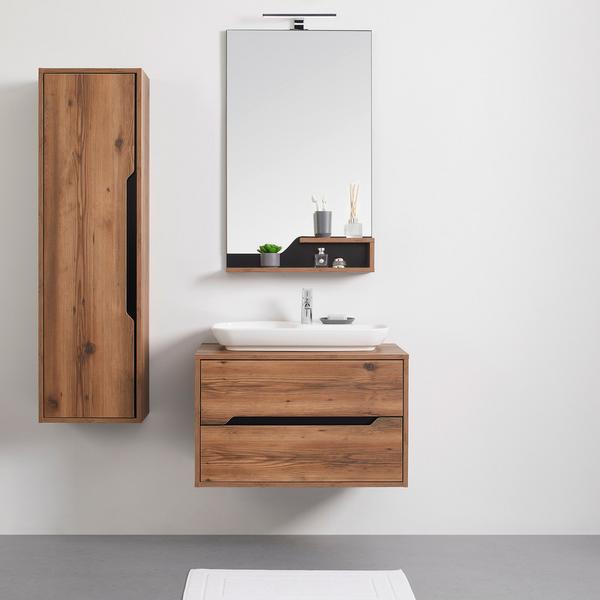 Badezimmer in Walnussfarbe online bestellen