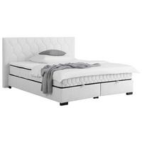 Postelja Z Vzmetnico Maya, Bež, 180x200 - črna/bež, Konvencionalno, umetna masa/tekstil (180/200cm) - Mömax