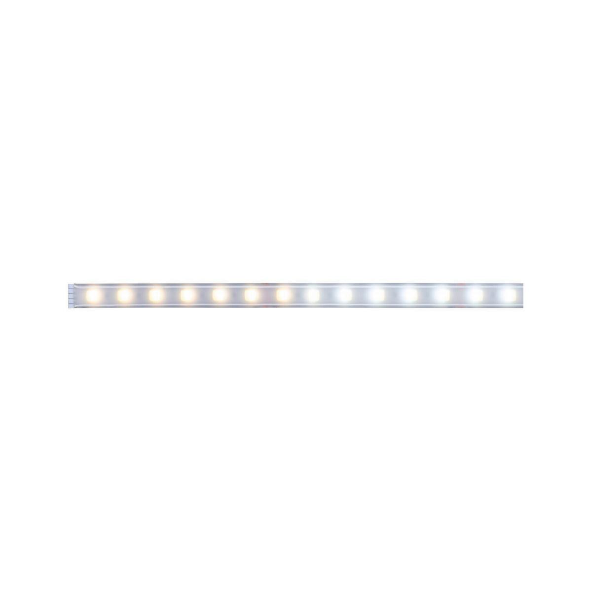 LED-Strip 70630 in Silberfarben max. 7 Watt - Silberfarben, Basics, Kunststoff (100,0cm) - Paulmann