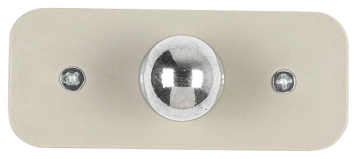 LED-Wandleuchte Rig 2 Sandfarben max. 3,5 Watt - Sandfarben, MODERN, Kunststoff/Metall (9,3/7,5/5,2cm) - Modern Living