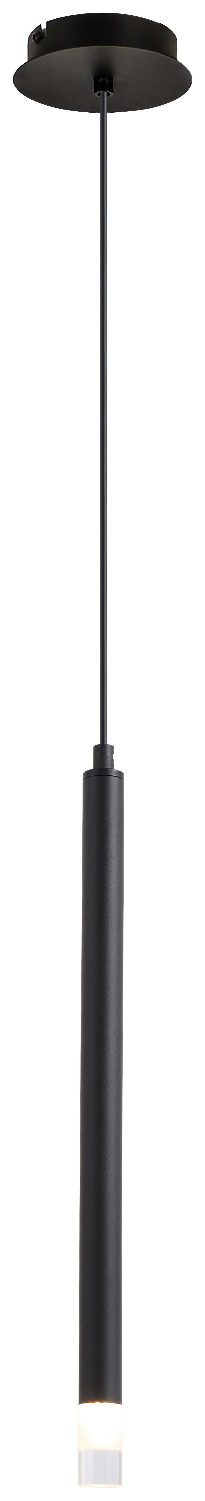 HÄNGLAMPA SIMPL - klar/svart, Modern, metall/plast (12cm) - Mömax