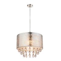 Svjetiljka Viseća 15188h3 - Design, metal/tekstil (40/140cm) - Globo