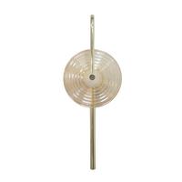 Led-wandleuchte Lp-0301/1w Am Plato - Bernsteinfarben, Design, Glas (52/16/20cm)