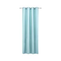 ZASŁONA NA PRZELOTKACH ABBY -JUB-, TYP FIRANA - turkusowy, Konventionell, tkanina (140/235cm) - Modern Living