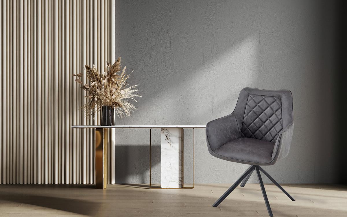 Karosszék Aeron 125 - antracit, Design, műanyag/fém (62/89/59.5cm) - Kayoom