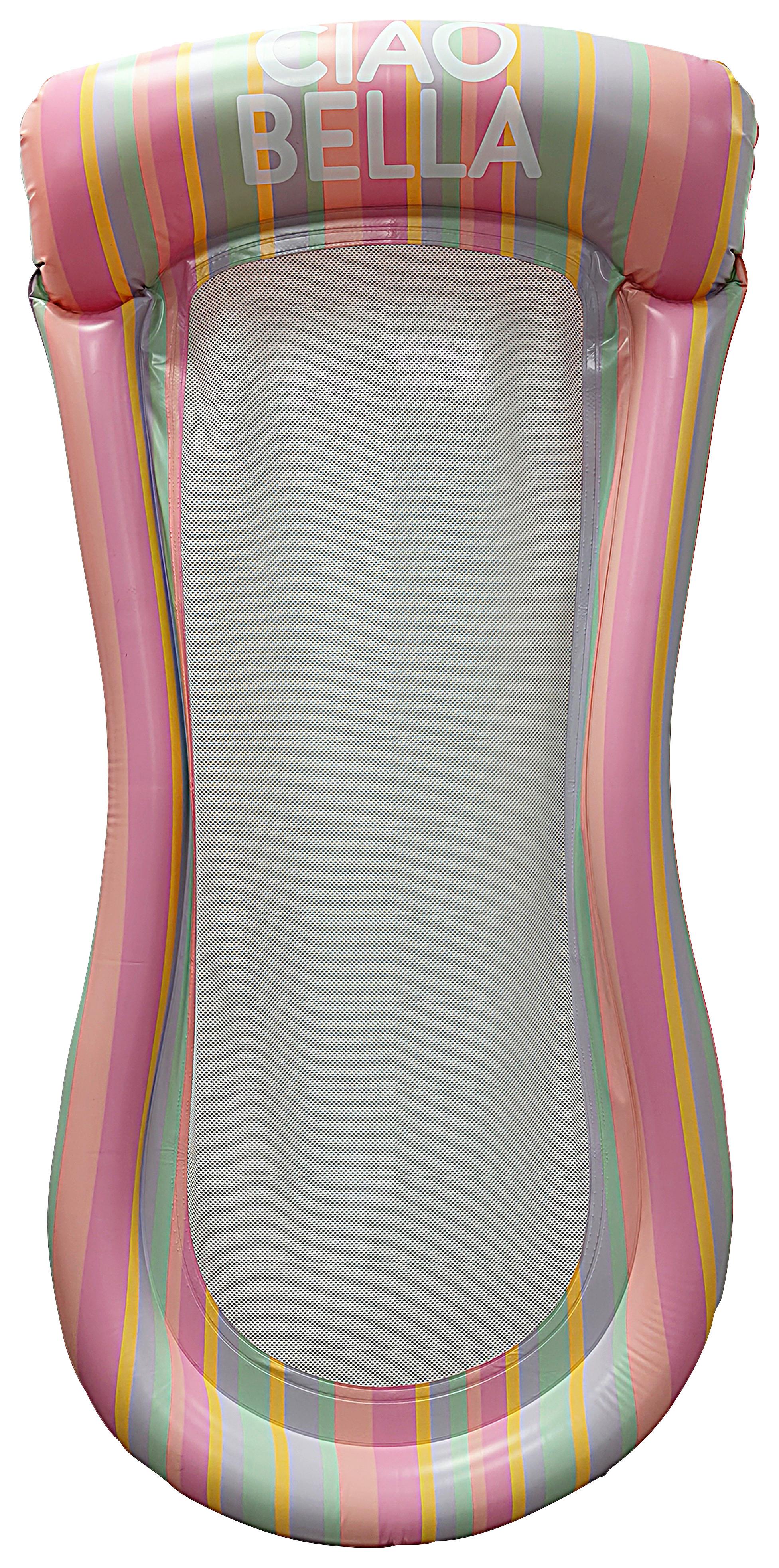 Luftmatratze Ciao Bella Bunt - Gelb/Flieder, KONVENTIONELL, Kunststoff (167/22,5/82cm) - Mömax