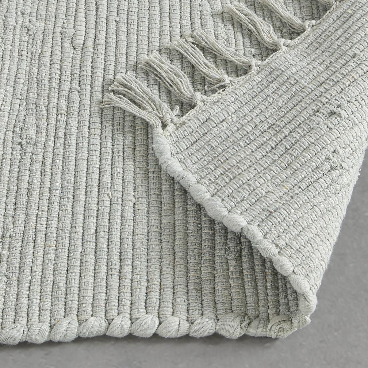 Fleckerlteppich Julia in Grau ca. 60x90cm - Grau, Romantik / Landhaus, Textil (60/90cm) - Modern Living