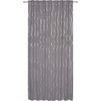 Verdunkelungsvorhang Glamour Anthrazit ca. 140x245cm - Anthrazit/Silberfarben, LIFESTYLE, Textil (140/245cm) - Modern Living