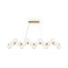 Pendelleuchte Dallas Messingfarben max. 28 Watt - Messingfarben, Trend, Glas/Metall (23,8/22,8/123,5cm) - MAYTONI
