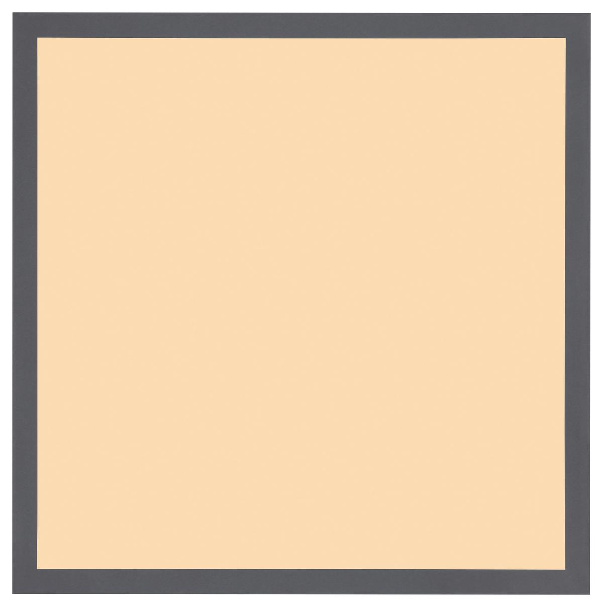 Deckenleuchte Doro in Graphitfarben max. 24 Watt - Opal/Graphitfarben, Basics, Kunststoff/Metall (45/45/6,5cm) - Globo