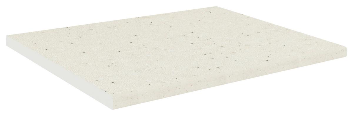 Delovna Plošča Esilo, Bela - bela, Konvencionalno, leseni material (80/2,8/60cm) - MID.YOU