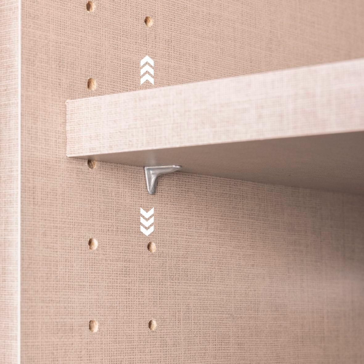 Drehtürenschrank Mainz Weiß, Eichefarben - Eichefarben/Weiß, Basics, Holzwerkstoff (226/210/54cm) - Rauch Möbel