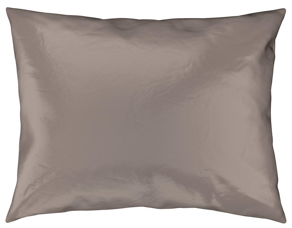 Bettwäsche Bio-Sophia Uni Taupe ca. 140x200cm - Taupe, Natur, Textil (140/200cm) - ecoTree