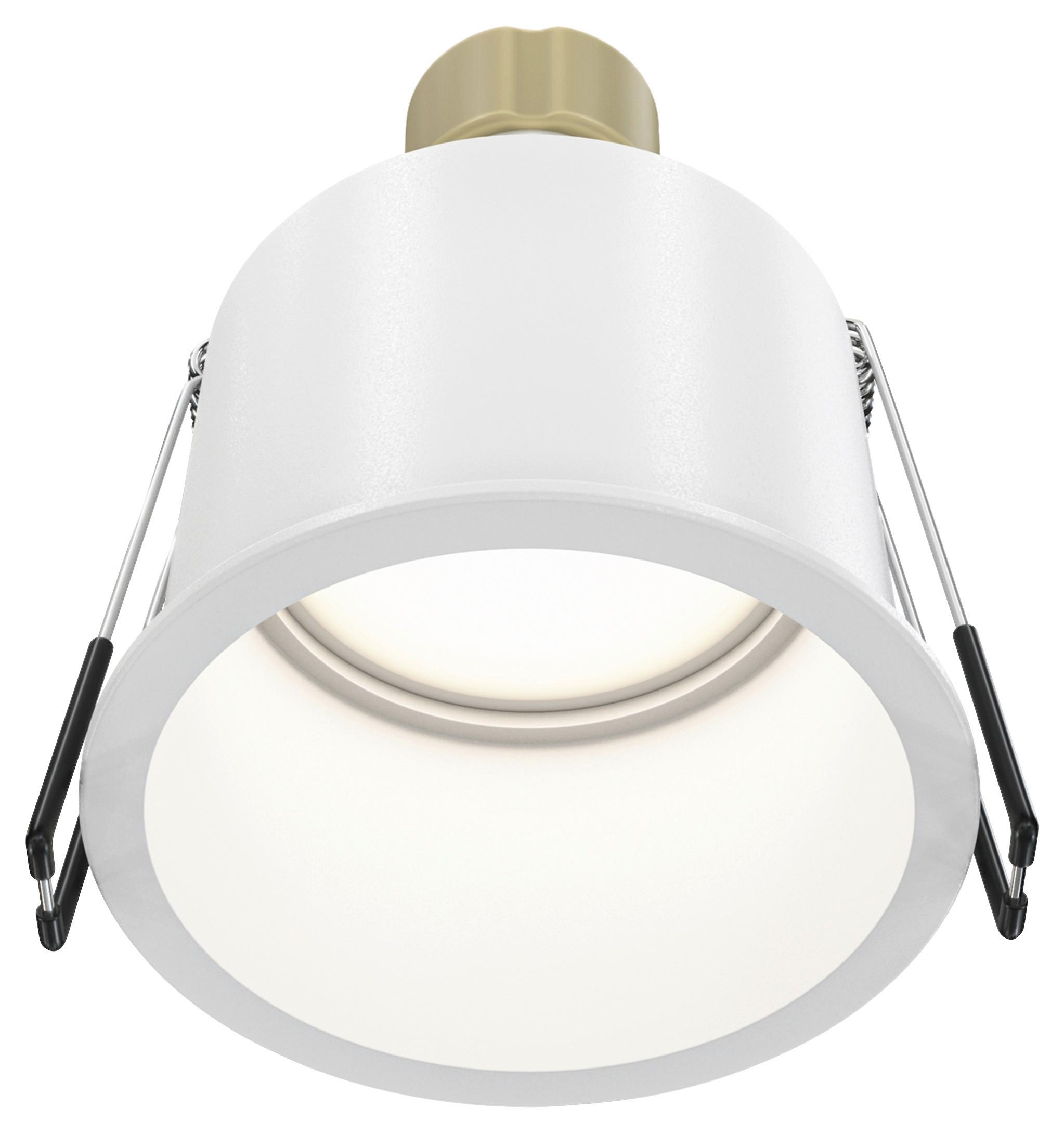 Strahler Reif Weiß max. 50 Watt - Weiß, Basics, Metall (6,8/5,4cm) - MAYTONI