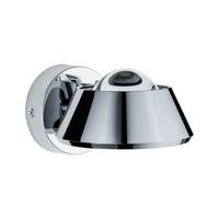 Wandleuchte Sabik in Chromfarben max. 9 Watt - Chromfarben, Basics, Kunststoff (8cm) - Paulmann