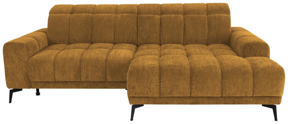 Kutna Garnitura Laya - boje senfa, Moderno, tekstil (250/155cm) - Premium Living
