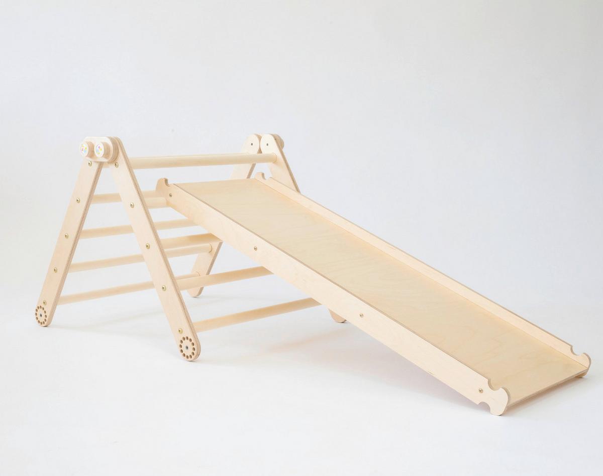 Igralo Za Plezanje Cliff Combo, Pravi Les - barve breze, Basics, les (110/36/6cm)
