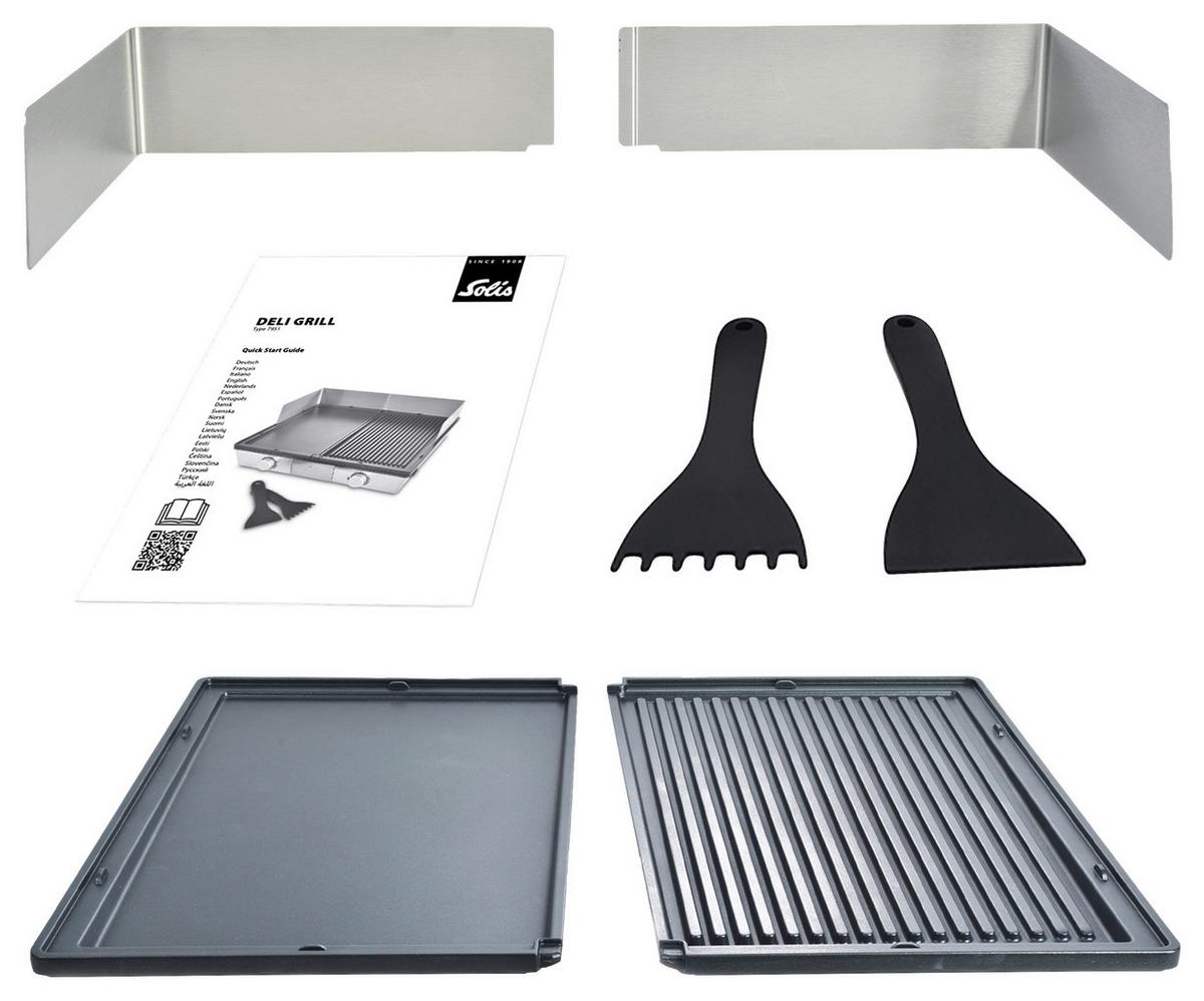 Tischgrill 97944 - Silberfarben, Basics, Metall (19/50/41cm)