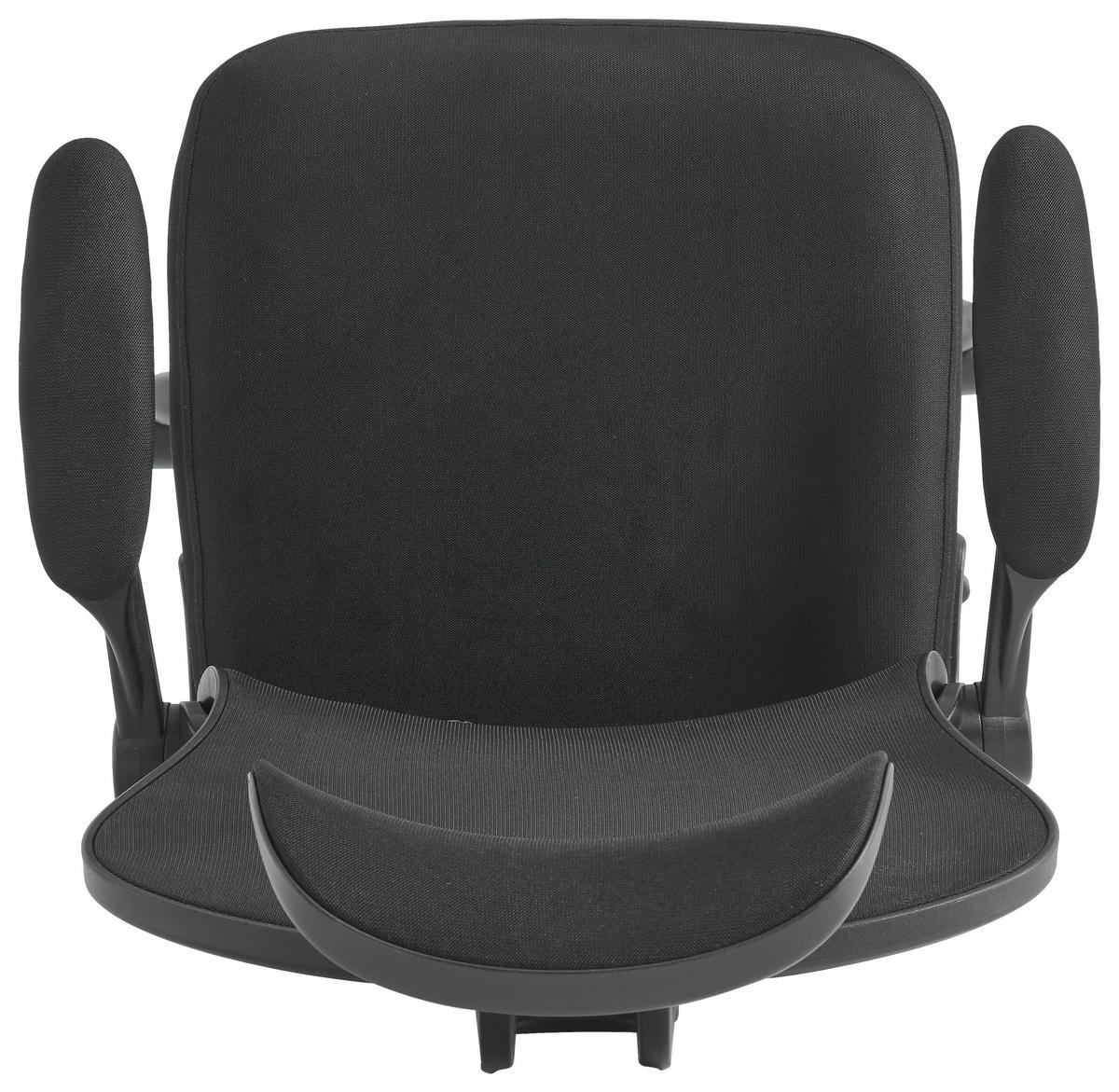 Uredska Stolica Orion - crna, Moderno, drvo/metal (61/118-128/62cm) - Modern Living