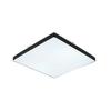 LED-TAKLAMPA JANNEK - vit/svart, Modern, metall/plast (33/33/5,5cm) - Mömax
