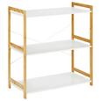 Regal in Weiß/Naturfarben - Naturfarben/Weiß, MODERN, Holz/Holzwerkstoff (70/78/35cm) - Mömax modern living