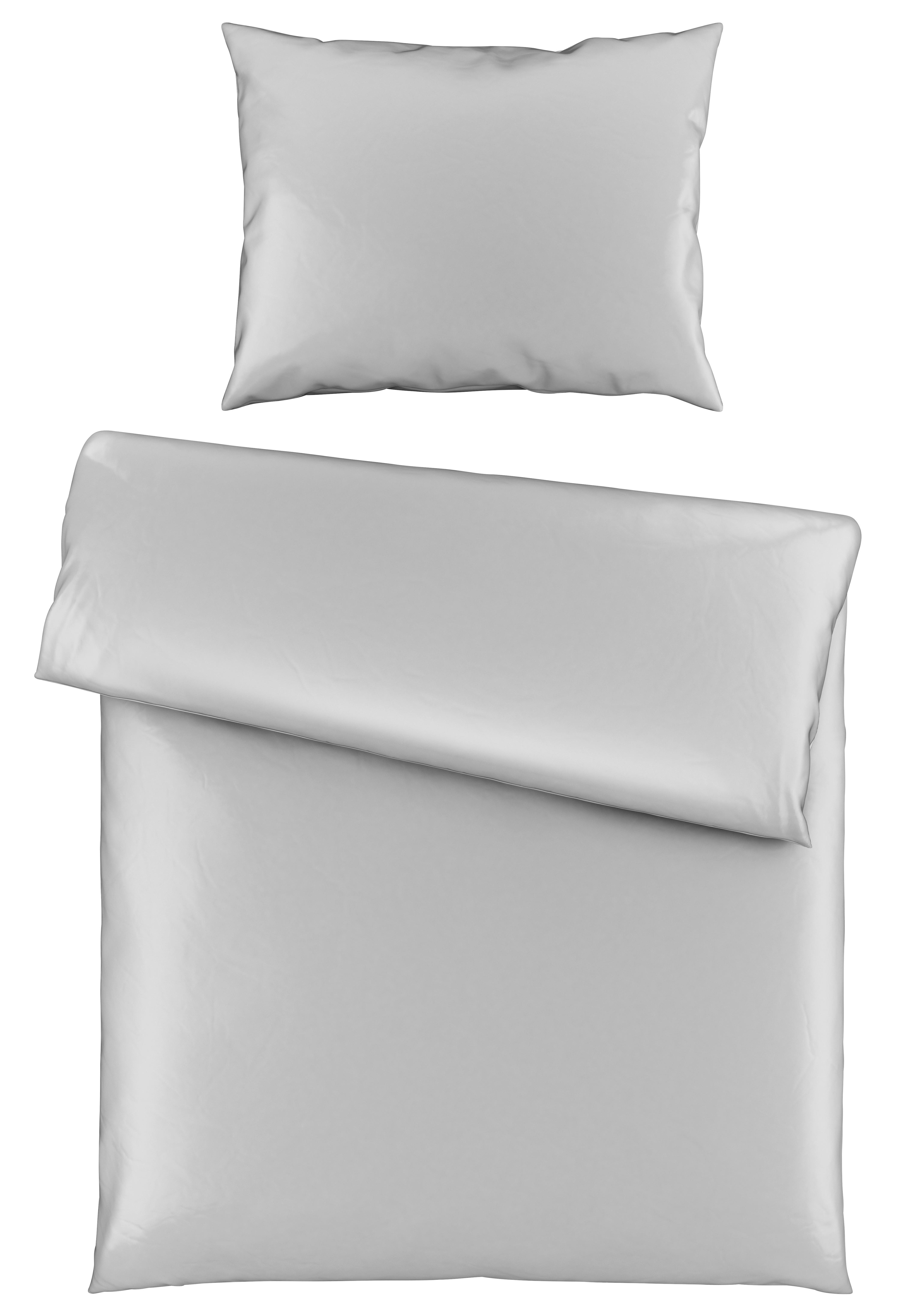 Posteljnina Alex Uni - platinaste barve, Moderno, tekstil (140/200cm) - Premium Living