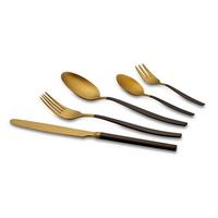 Evőeszközkészlet Besteck Set Positano 20tlg - aranyszínű, Basics, fém - Echtwerk