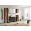SPEGELSKÅP TIMBER -EXKLUSIV- - Modern, metall/trämaterial (90/65/20cm) - Premium Living