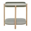 SOFFBORD STRUT - grön/naturfärgad, Modern, trämaterial/trä (50/50/55cm) - Mömax