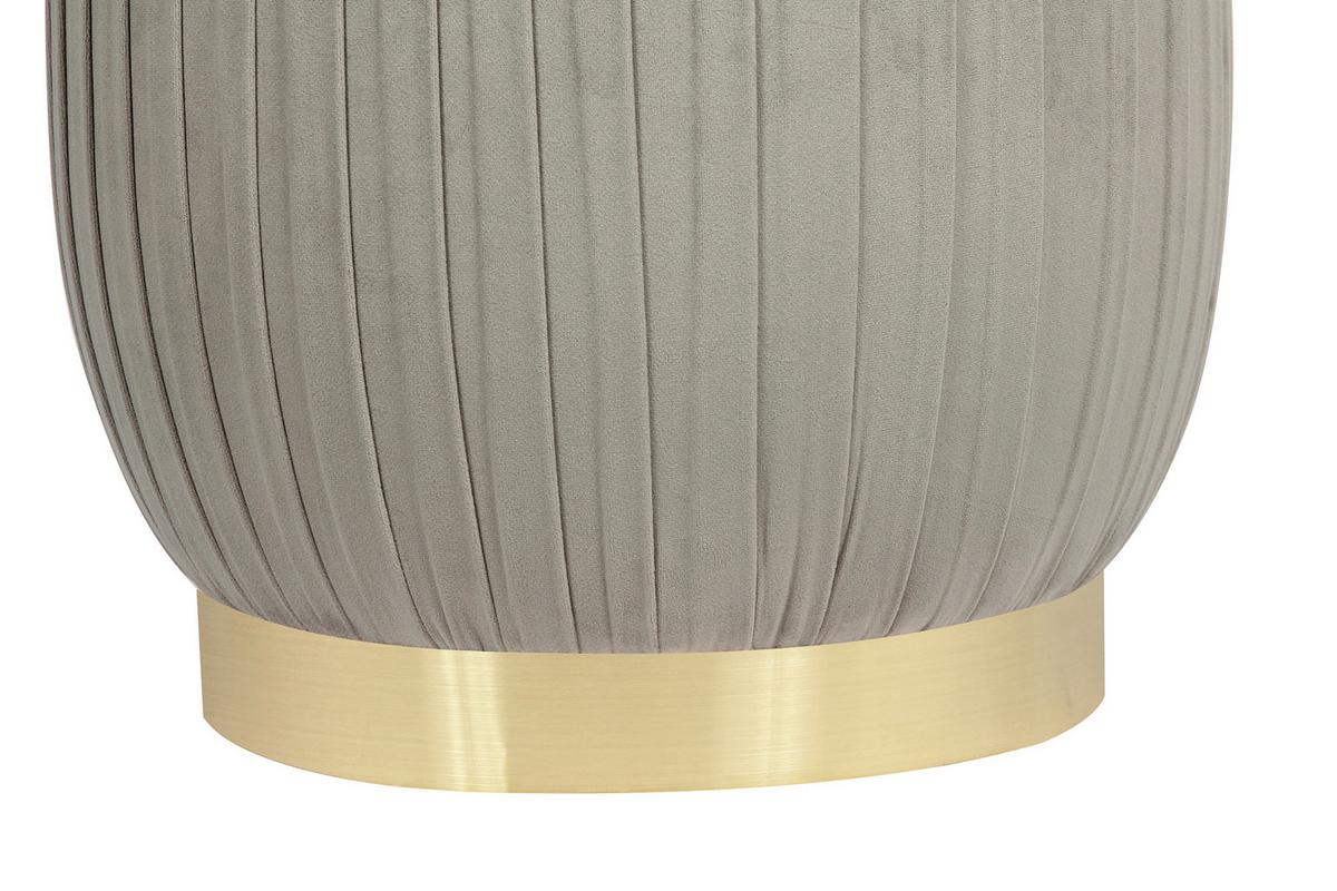 Ülőke Lyla 125 - aranyszínű/szürke, Design, műanyag/fém (43/42/43cm) - Kayoom