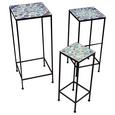 Masă Pentru Flori Zoey - Multicolor/Negru, Modern, Metal/Ceramică (30/70/30/26/61/26/20/51/20cm) Masă Pentru Flori Zoey - Multicolor/Negru, Modern, Metal/Ceramică (30/70/30/26/61/26/20/51/20cm)