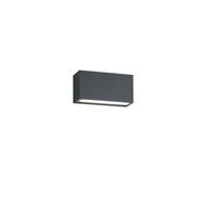 Außenwandleuchte Trend in Anthrazit max. 10 Watt - Anthrazit, Design, Metall (14/7cm) - Trio Leuchten