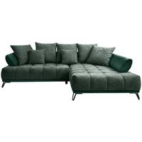 Coltar LARGO N - verde închis, Modern, textil (262/184cm) - Modern Living