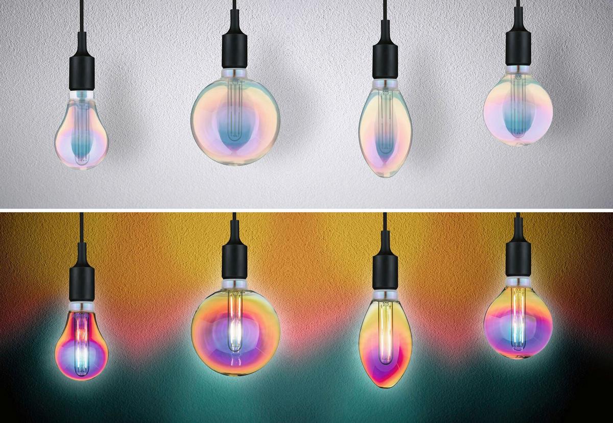 LED-Leuchtmittel 28774 in Multicolor max. 5 Watt - Multicolor, Basics, Glas (12,5/16,5cm) - Paulmann
