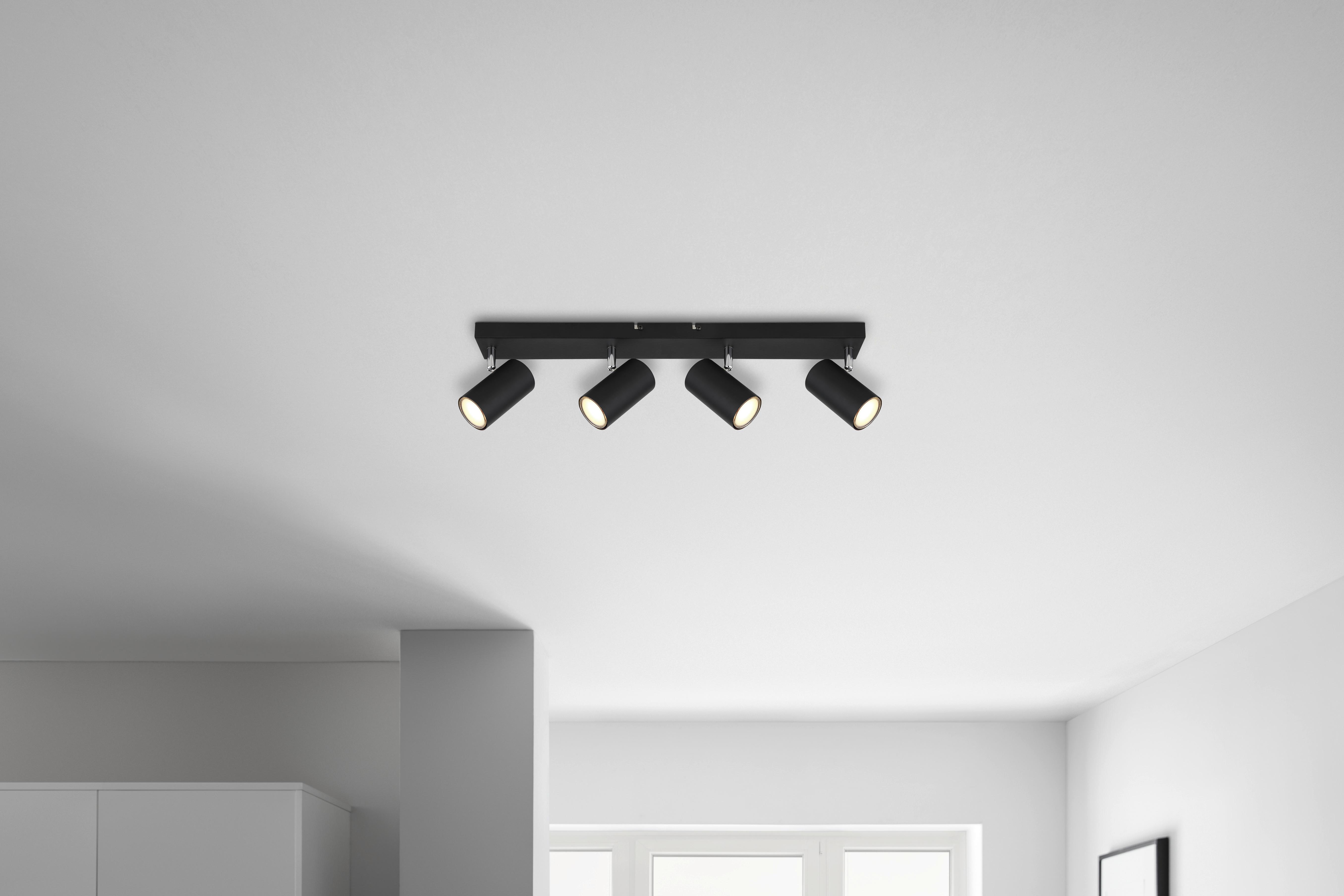 SPOTLIGHT WITMO - svart, Modern, metall (56/6/12cm) - Mömax