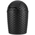 Tischabfalleimer Felix Schwarz/Weiß - Schwarz/Weiß, MODERN, Kunststoff (1,2l) Tischabfalleimer Felix Schwarz/Weiß - Schwarz/Weiß, MODERN, Kunststoff (1,2l)