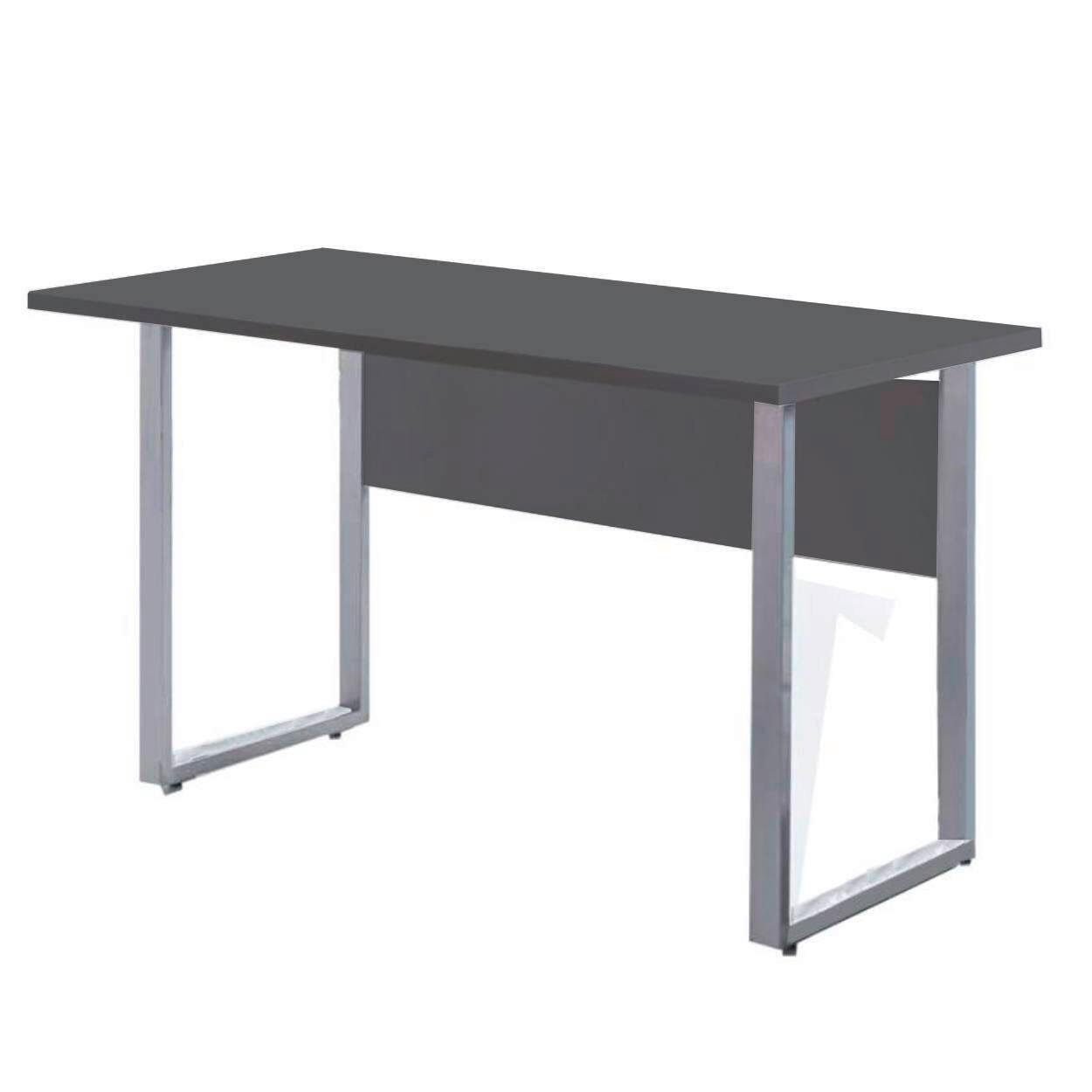SCHREIBTISCH OFFICE EDITION - Anthrazit/Grau, LIFESTYLE, Holzwerkstoff/Metall (138/67/74cm) - MID.YOU