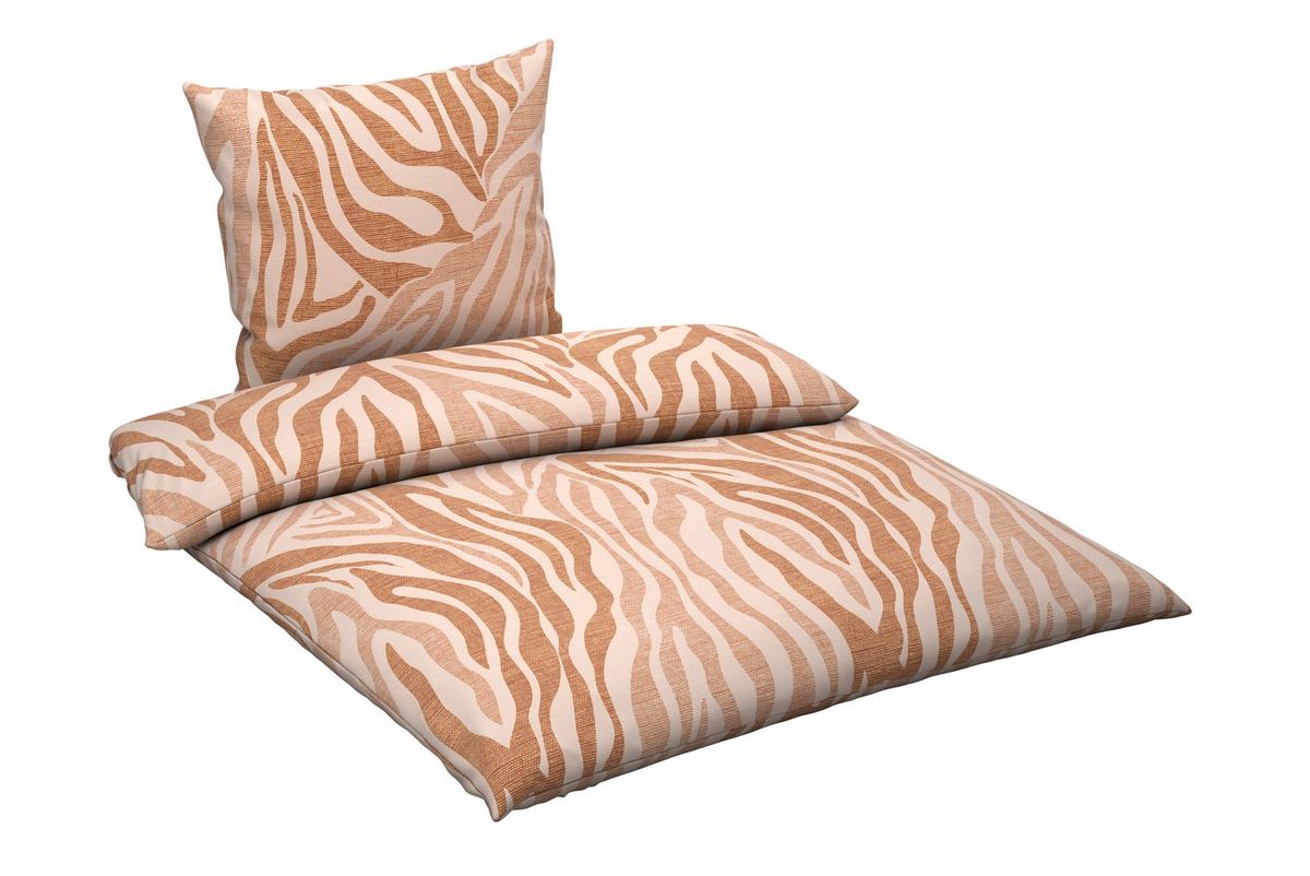 POŚCIEL ZEBRA - beżowy, tkanina (135/200cm) - Novel