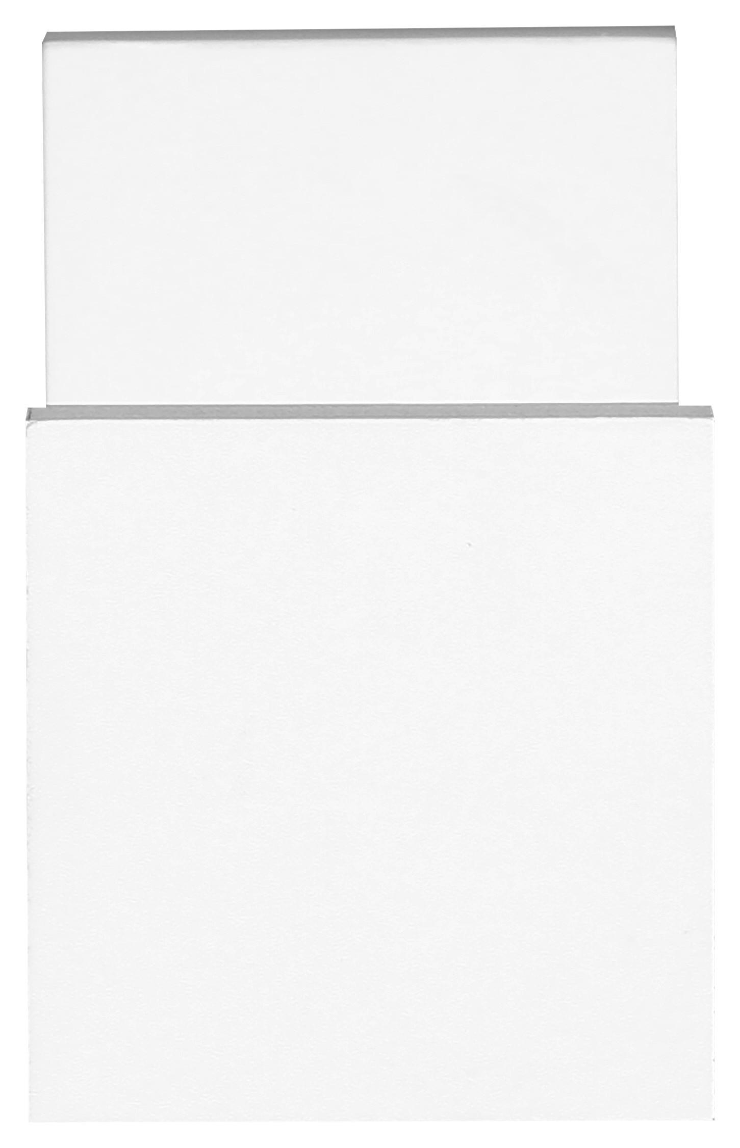 WANDBOARDSET U-BORD -SB- - Weiß, KONVENTIONELL, Holzwerkstoff (42-32-22/9,5/10-8,5-7cm) - Mömax