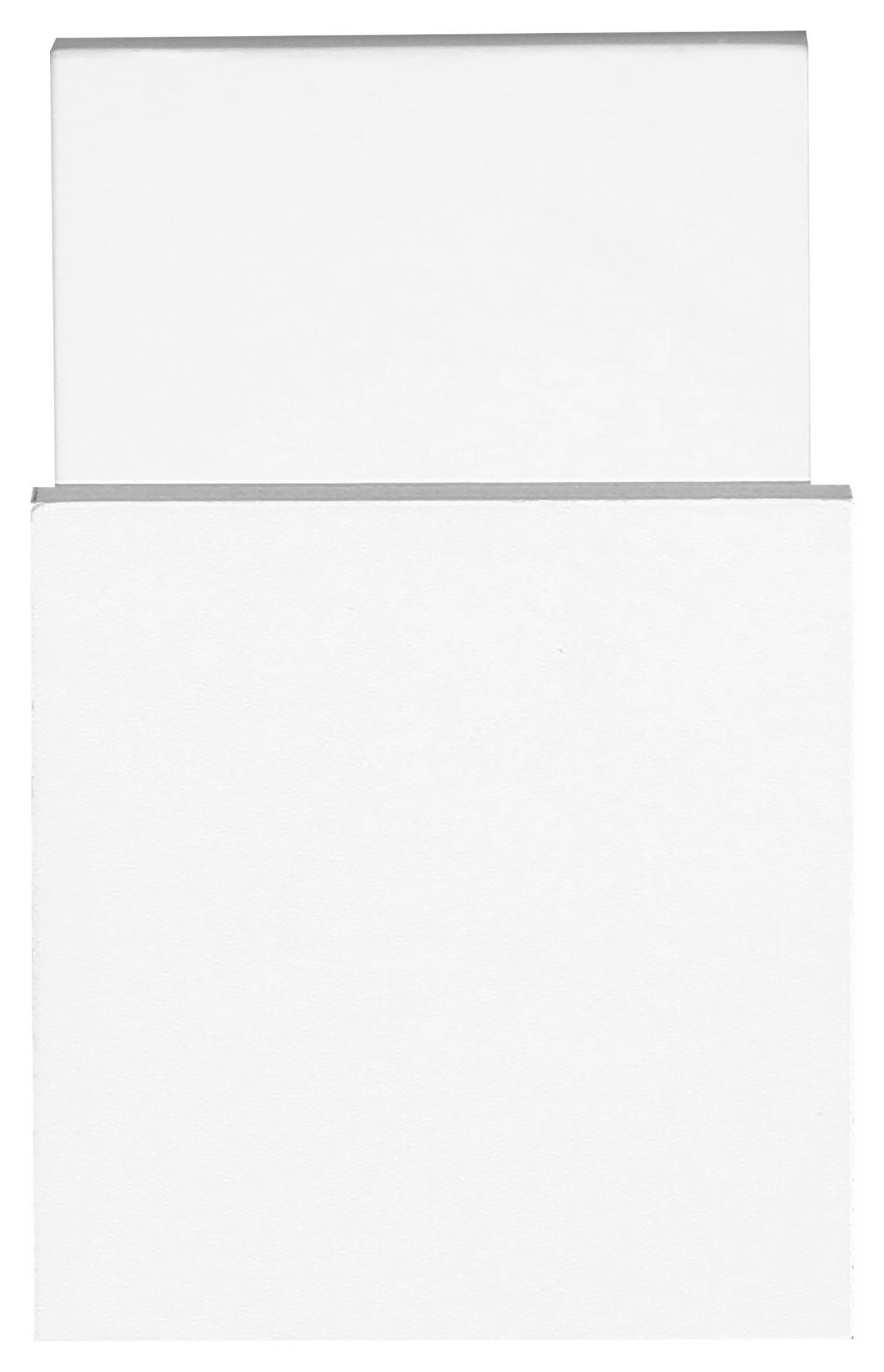Wandboardset U-Bord in Weiss 3-teilig - Weiss, Konventionell, Holzwerkstoff (42-32-22/9,5/10-8,5-7cm) - Mömax