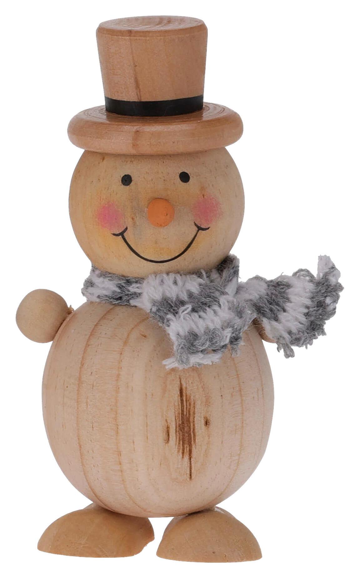 WEIHNACHTSFIGUR HOLZI - Multicolor, Naturmaterialien (6l)